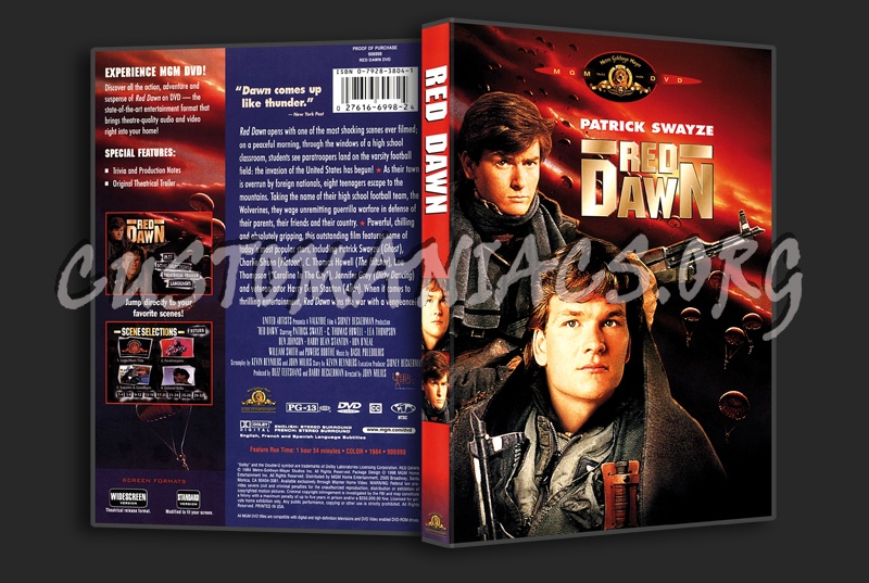 Red Dawn dvd cover