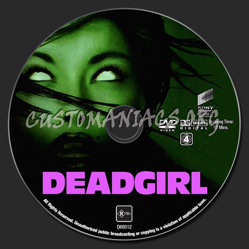 Deadgirl dvd label
