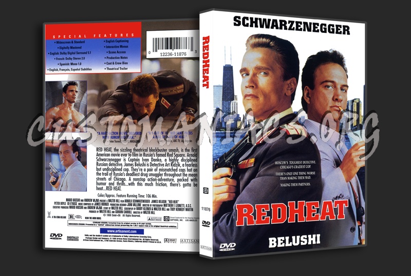 Red Heat dvd cover