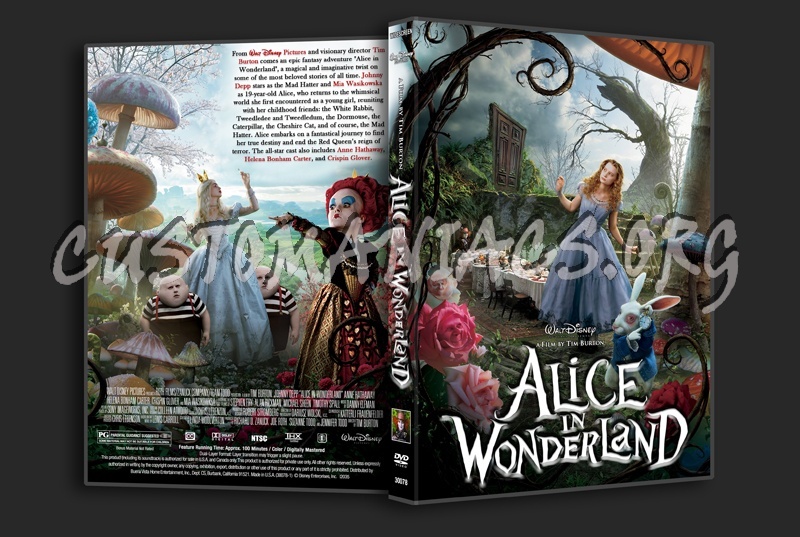 Alice in Wonderland dvd cover