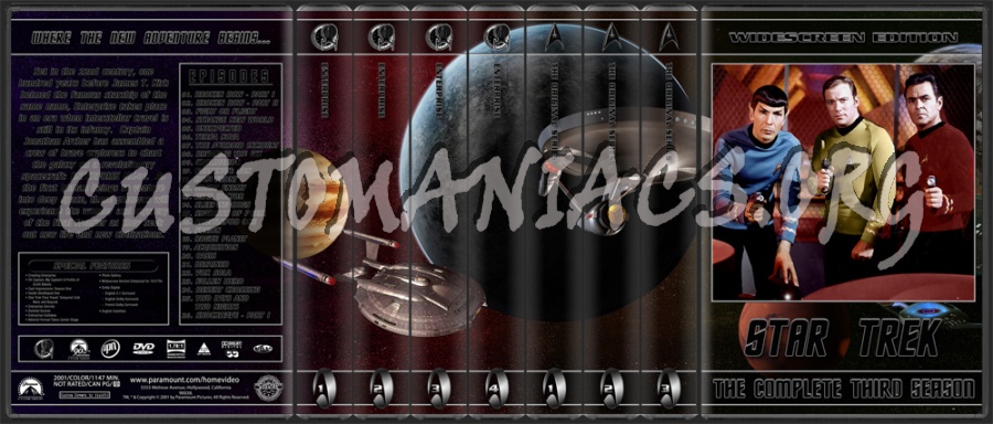 Enterprise + The Original Series dvd cover