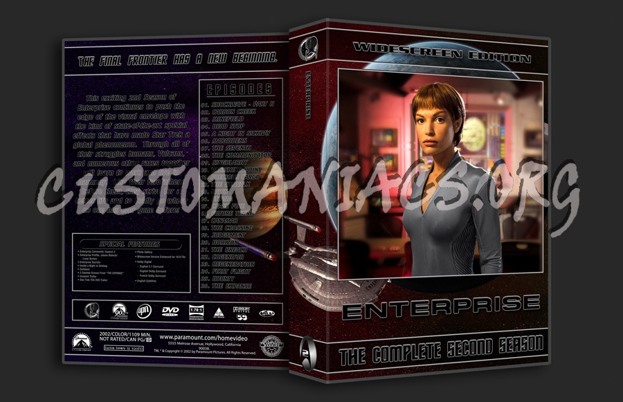 Enterprise + The Original Series dvd cover