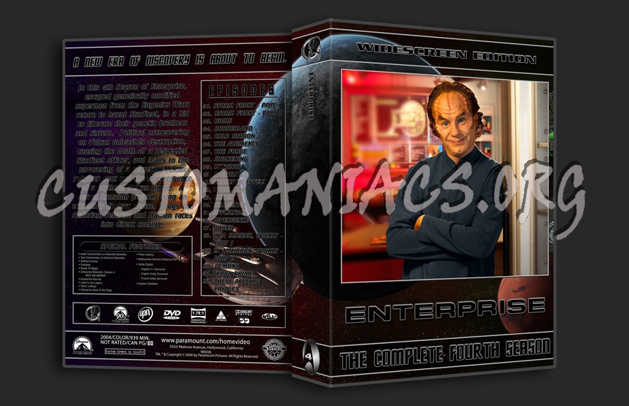 Enterprise + The Original Series dvd cover