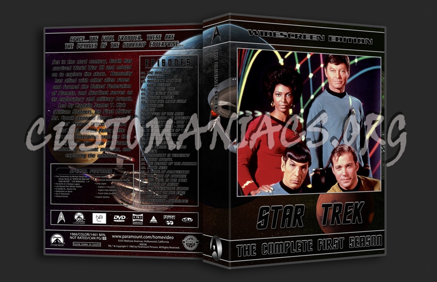 Enterprise + The Original Series dvd cover