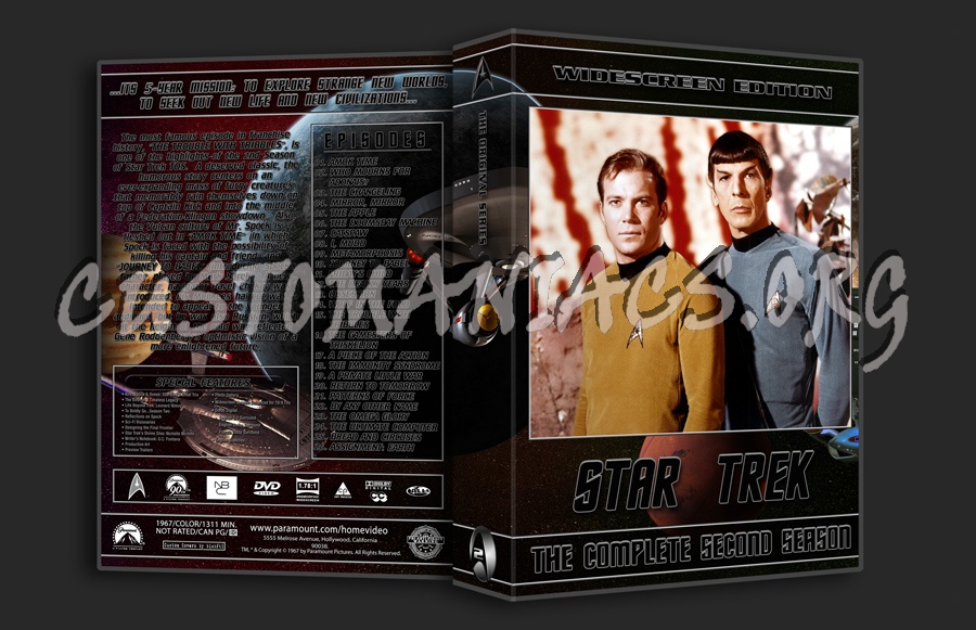 Enterprise + The Original Series dvd cover