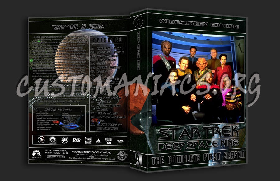 Deep Space Nine dvd cover