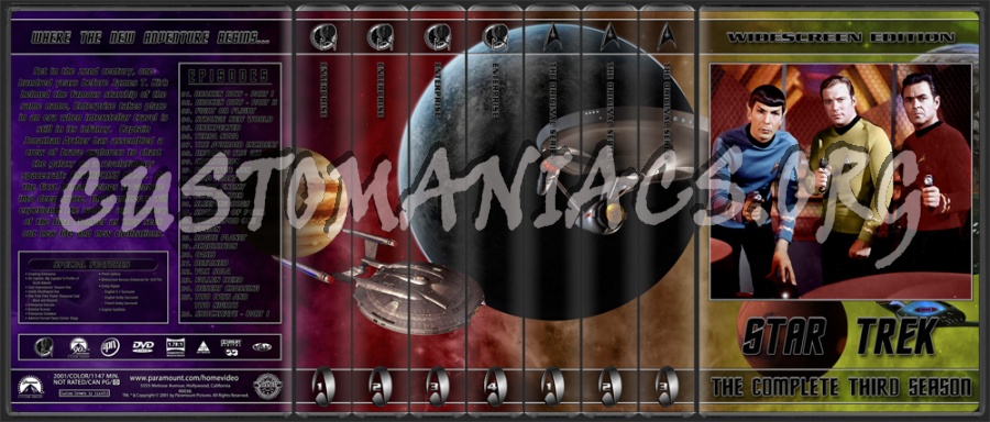Enterprise + The Original Series dvd cover