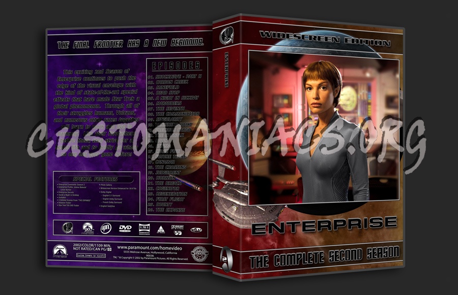Enterprise + The Original Series dvd cover