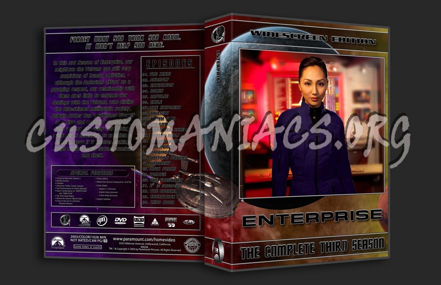 Enterprise + The Original Series dvd cover