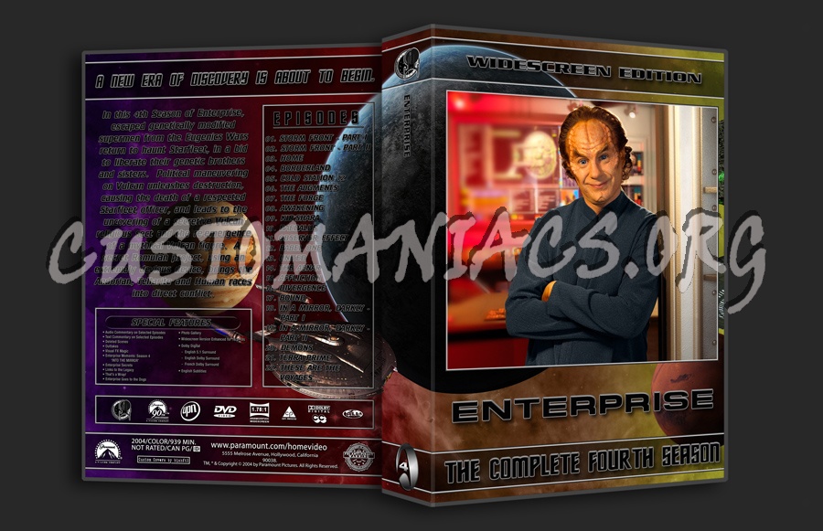 Enterprise + The Original Series dvd cover