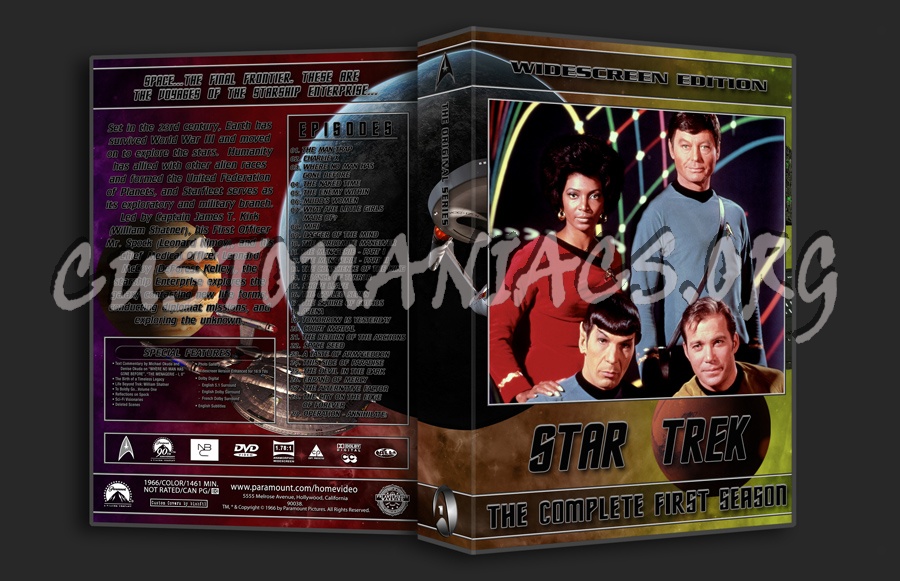 Enterprise + The Original Series dvd cover