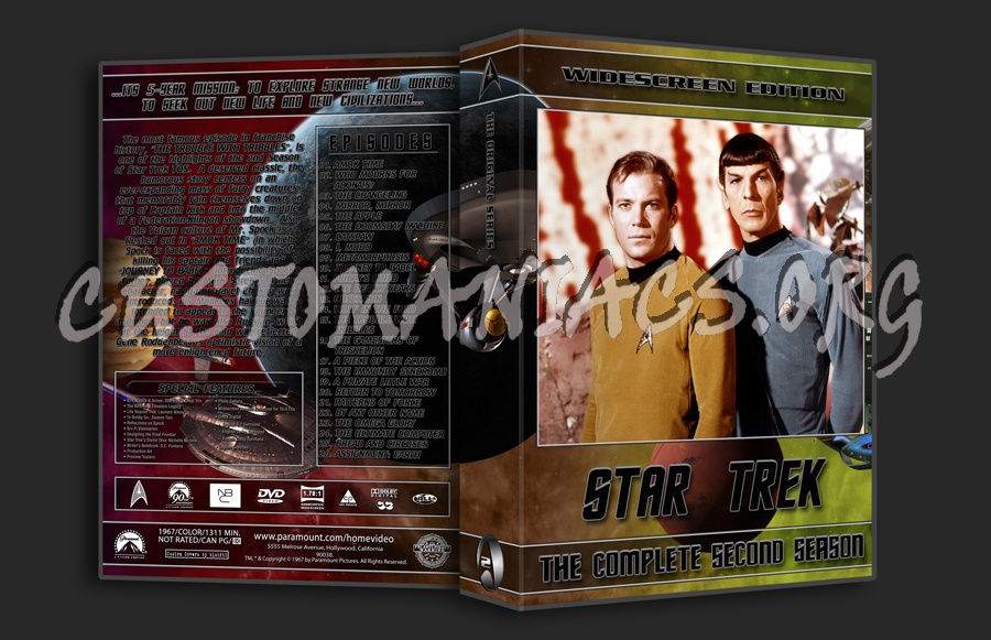 Enterprise + The Original Series dvd cover
