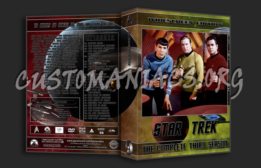 Enterprise + The Original Series dvd cover