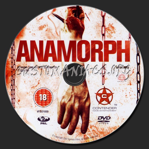 Anamorph dvd label