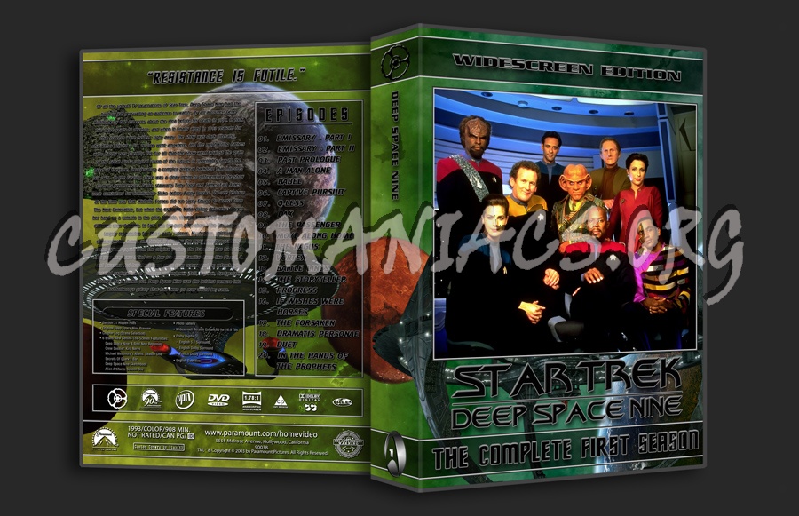 Deep Space Nine dvd cover