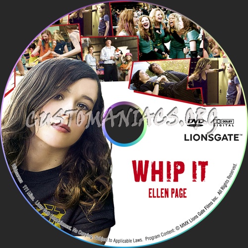 Whip It dvd label