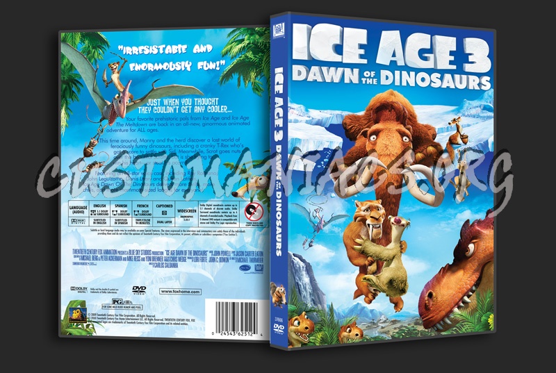 Ice Age 3 : Dawn of the Dinosaurs dvd cover