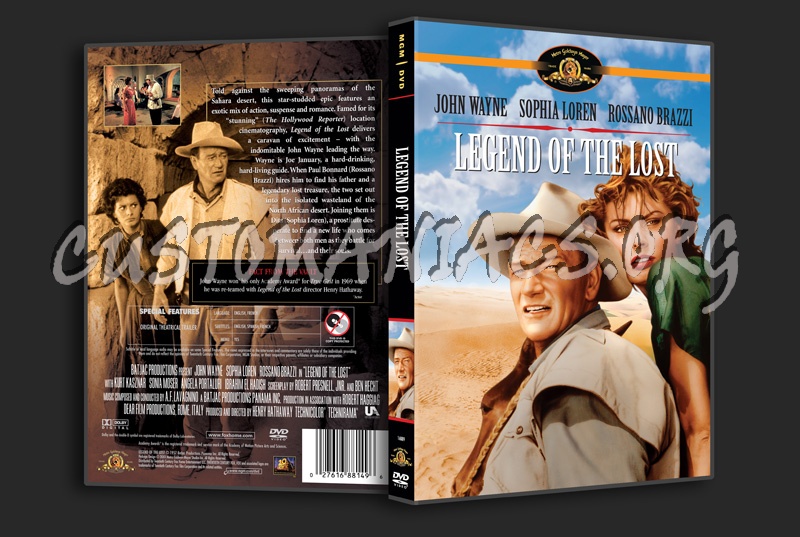 Legend of the Lost dvd cover