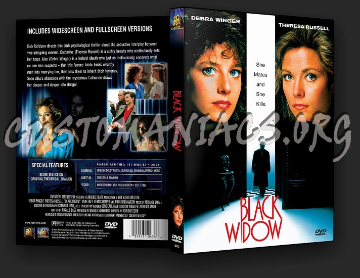 Black Widow dvd cover