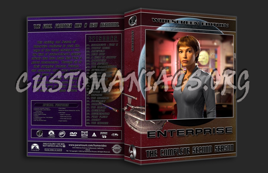 Enterprise + The Original Series dvd cover