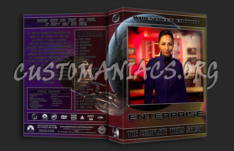 Enterprise + The Original Series dvd cover