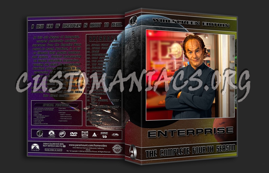 Enterprise + The Original Series dvd cover