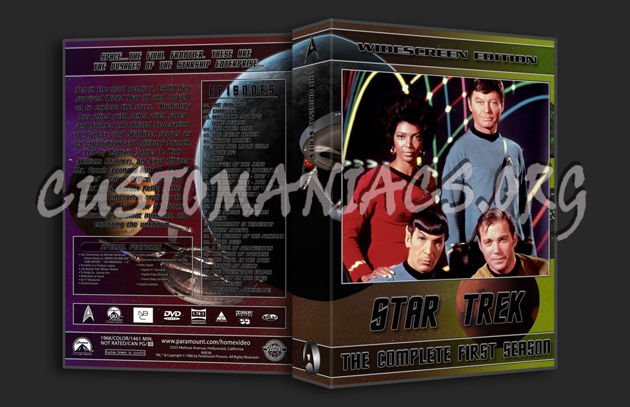 Enterprise + The Original Series dvd cover