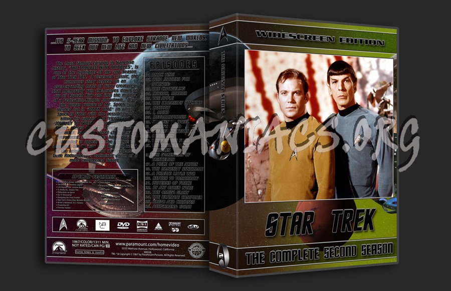 Enterprise + The Original Series dvd cover