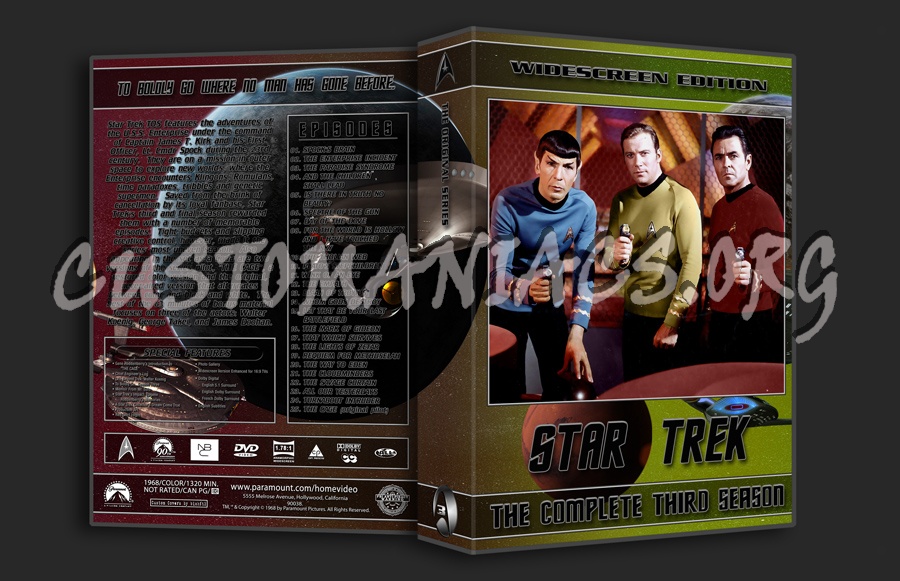 Enterprise + The Original Series dvd cover