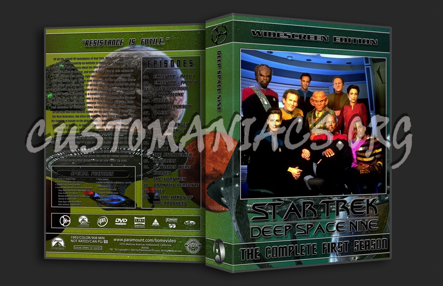 Deep Space Nine dvd cover