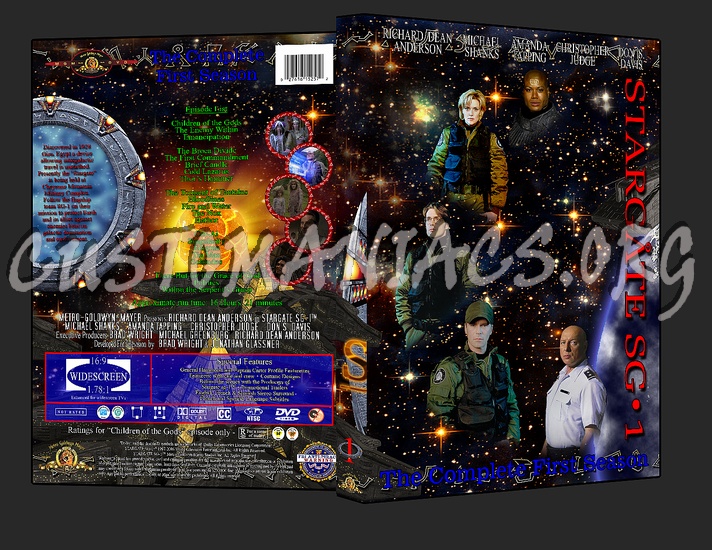 Stargate SG-1 dvd cover