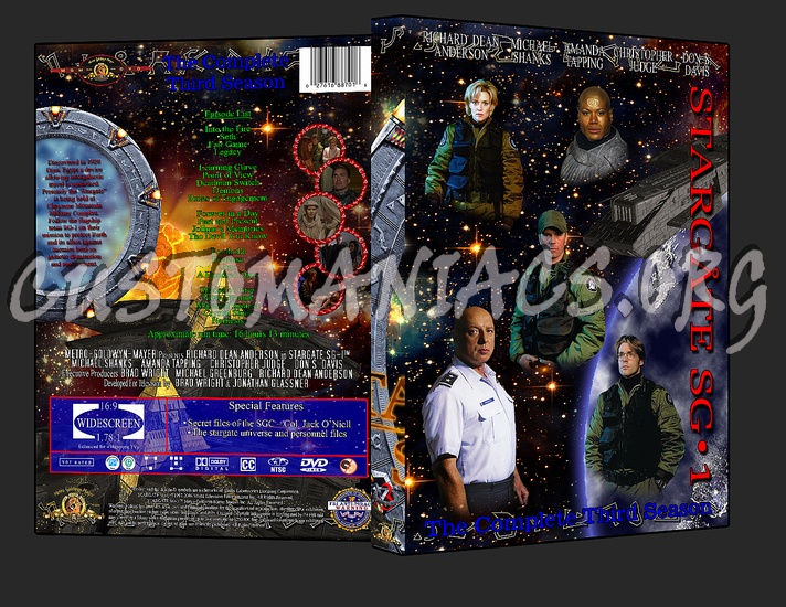 Stargate SG-1 dvd cover