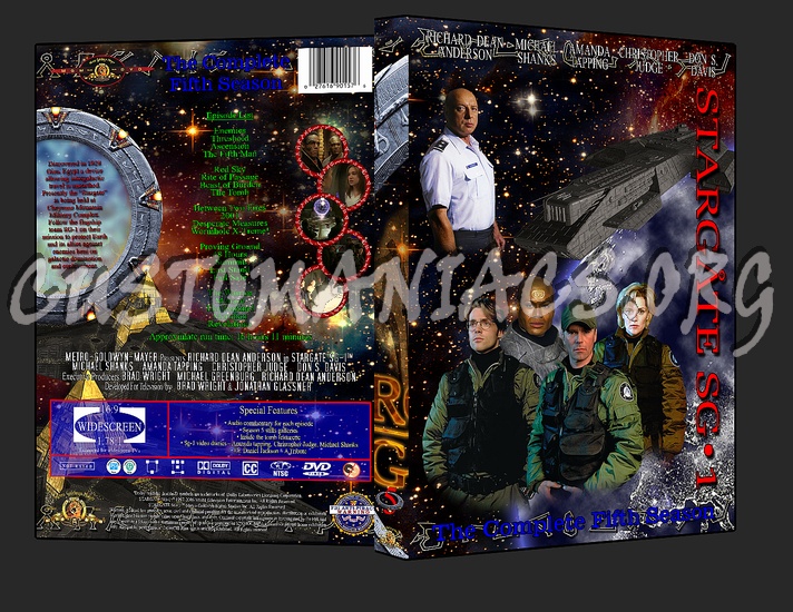 Stargate SG-1 dvd cover