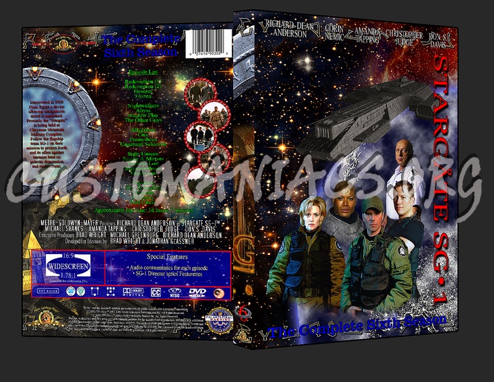 Stargate SG-1 dvd cover