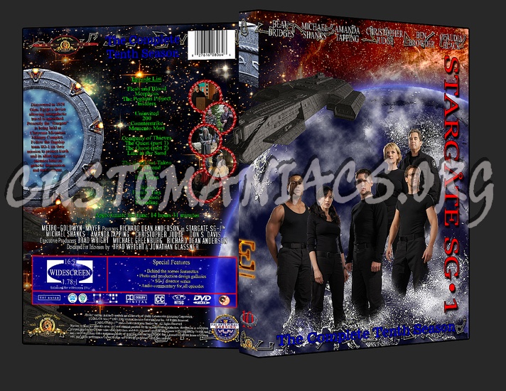 Stargate SG-1 dvd cover