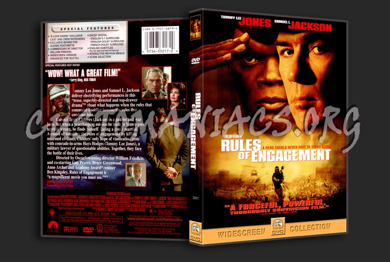 Rules Of Engagement dvd cover