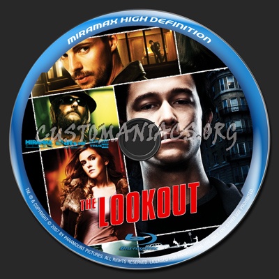 The Lookout blu-ray label