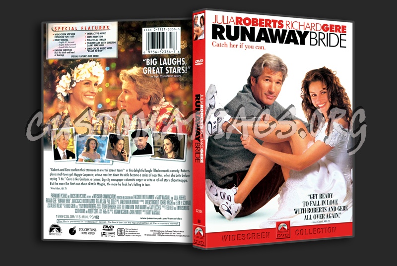 Runaway Bride dvd cover