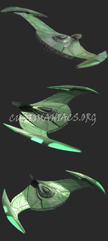 Star Trek starships : Klingon-Romulan Birds of Prey 