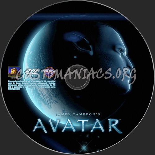 Avatar dvd label