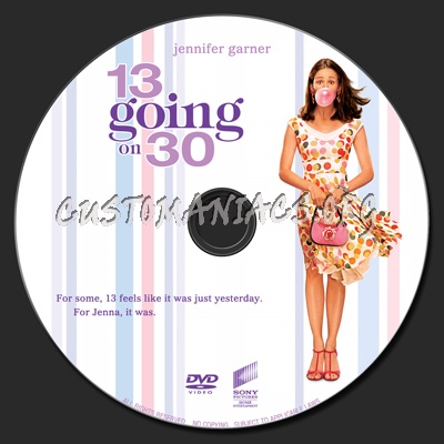 13 Going On 30 dvd label