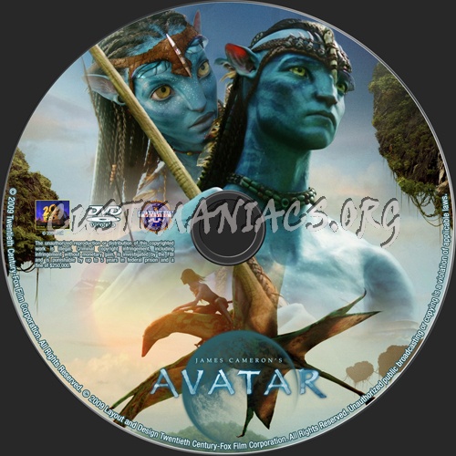 Avatar dvd label