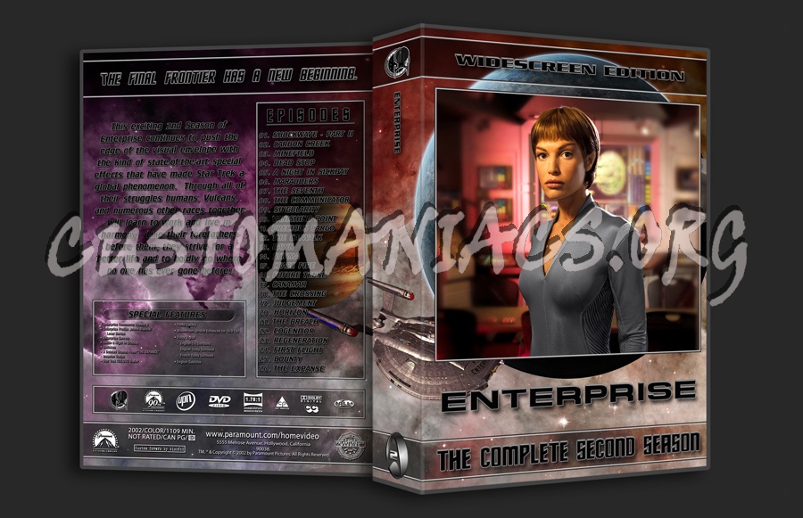 Enterprise + The Original Series dvd cover