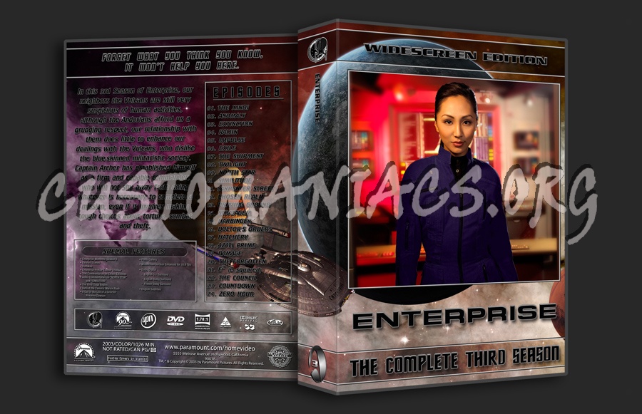 Enterprise + The Original Series dvd cover