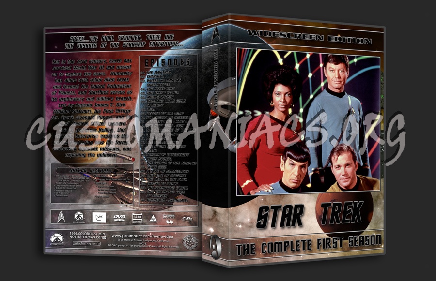 Enterprise + The Original Series dvd cover
