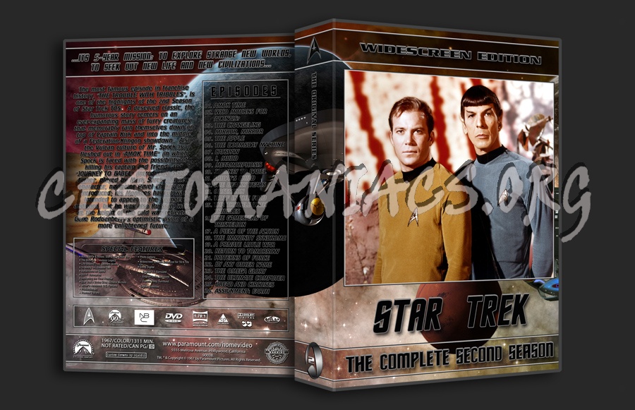 Enterprise + The Original Series dvd cover