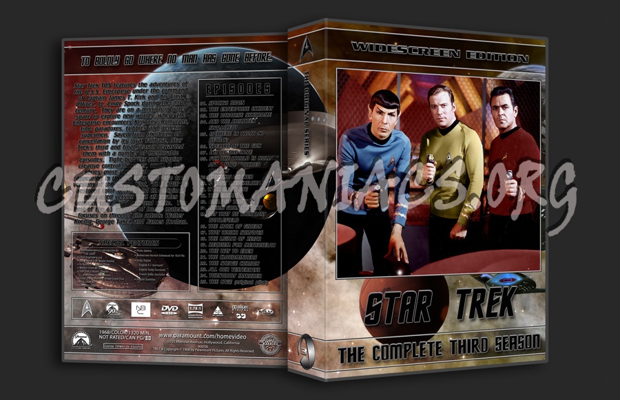 Enterprise + The Original Series dvd cover