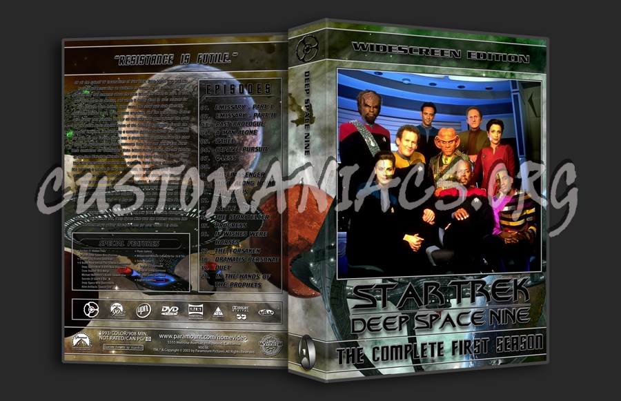 Deep Space Nine dvd cover