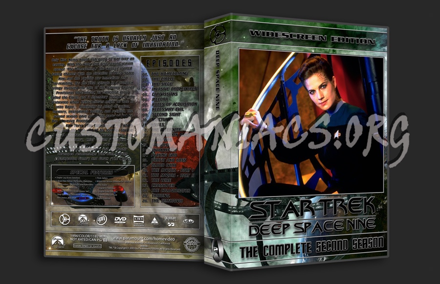 Deep Space Nine dvd cover
