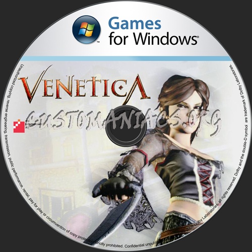 Venetica dvd label